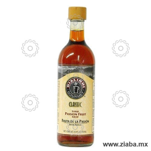 Fruta de la Pasión - Jarabe Esencia Gialinni - Ziaba Gourmet