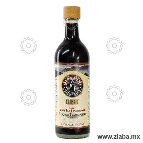 Té Chai Tradicional - Jarabe Esencia Gialinni - Ziaba Gourmet