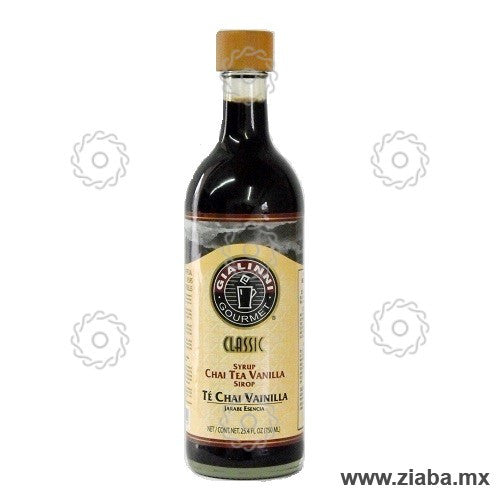 Té Chai Vainilla - Jarabe Esencia Gialinni - Ziaba Gourmet