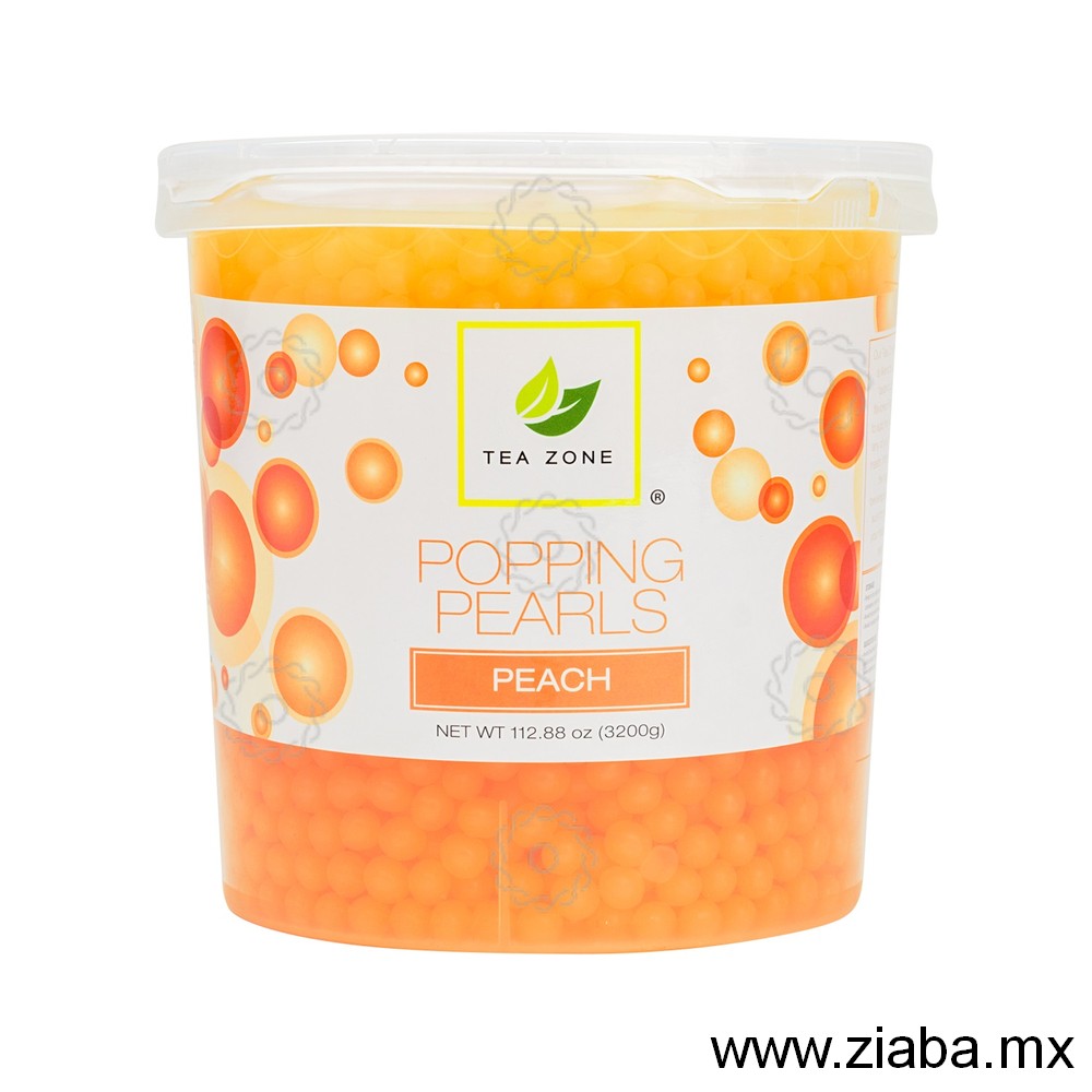 Durazno (Peach) - Perlas Explosivas Tea Zone