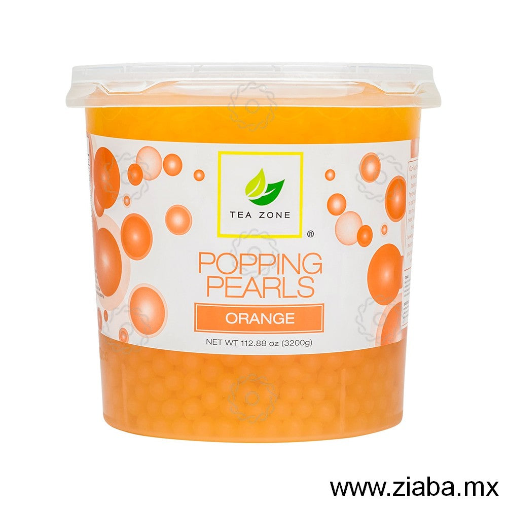 Naranja - Perlas Explosivas Tea Zone